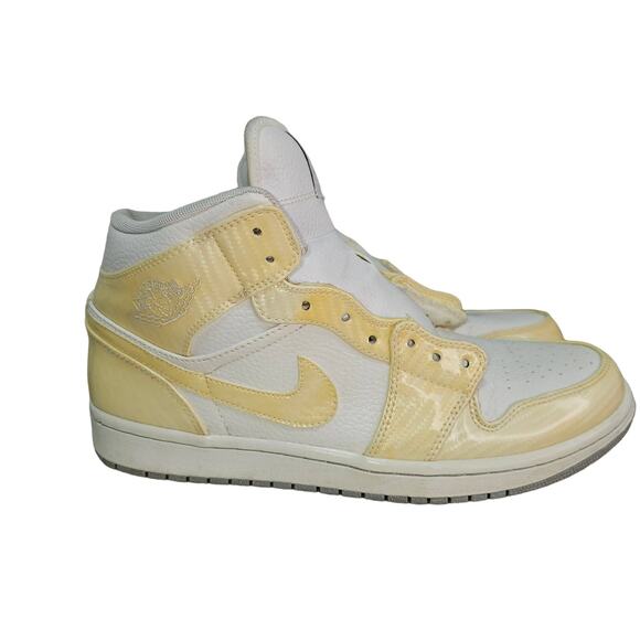 Nike Air Jordan 1 Phat 'White Wolf Grey' Mens Size 10 High Tops * No Laces